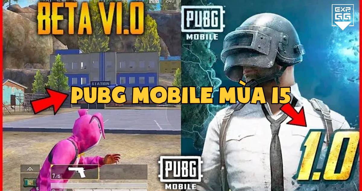 PUBG Mobile, cập nhật, update, rò rỉ, Erangel, 1.0.0, mùa 15